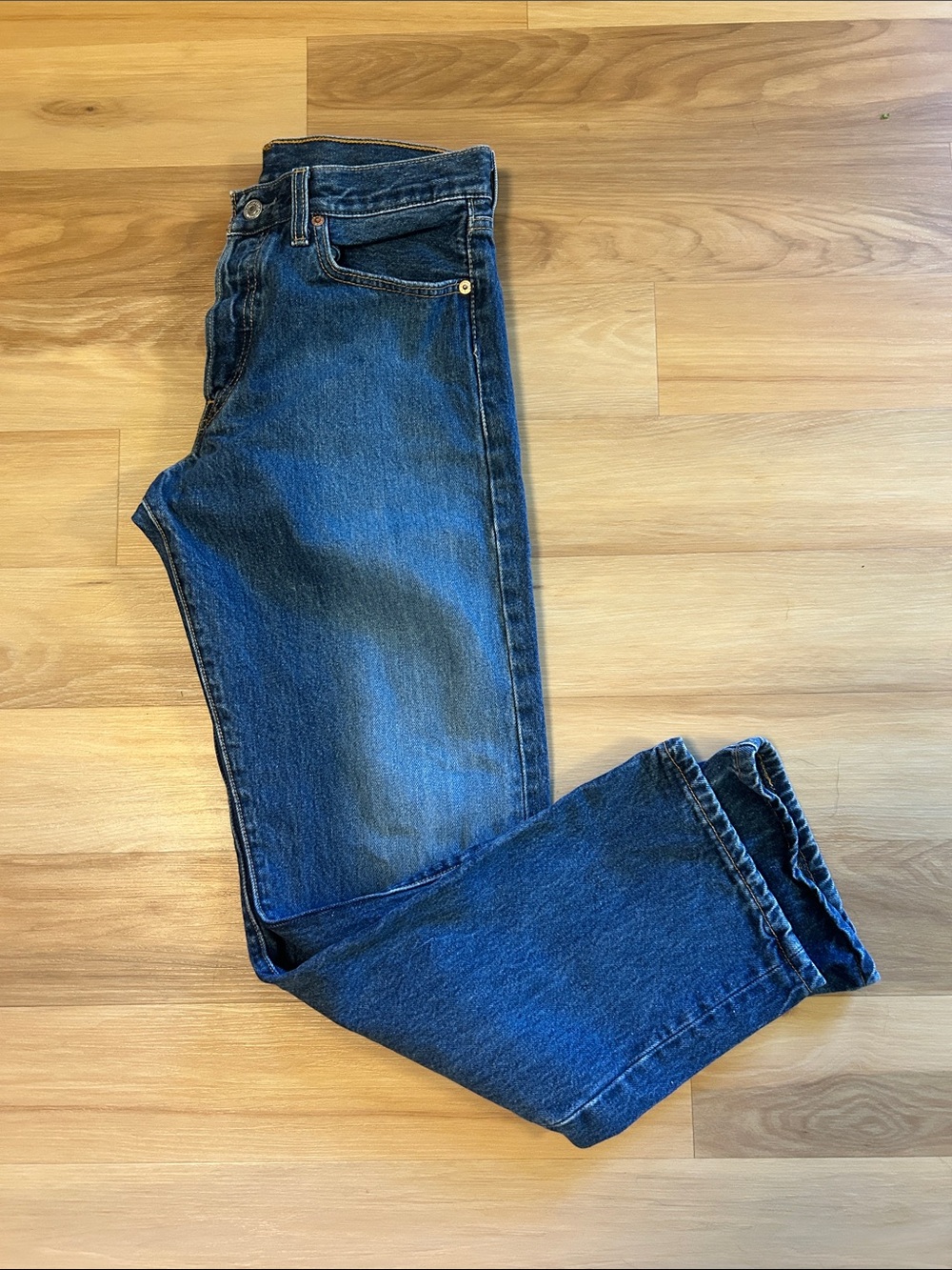 Classic Women's Blue Denim Jeans